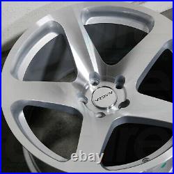 18x9.5 Silver Machined Wheels Vordoven Forme 12 5x114.3 30 (Set of 4) 73.1