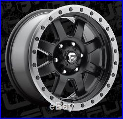 18x9 Fuel Trophy D551 5x150 et20 Matte Black Wheels Rims (Set of 4)