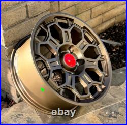 18x9 Matte Bronze Wheels 18 5x150 ET+12 CB110.1 Fit Toyota Tundra Truck