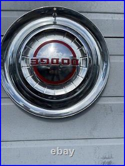 1953-54 Dodge Royal Meadowbrook Coronet 15 HubcapsSet 4 Mint Oempart #1538834