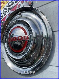 1953-54 Dodge Royal Meadowbrook Coronet 15 HubcapsSet 4 Mint Oempart #1538834