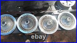 1970 Plymouth 15 Wire Hubcaps 1971 Spoke Wheel Covers 1972 Mopar 1973 1974 1975