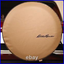 1992-96 Ford Bronco Sparecover Eddie Bauer Spare Tire Cover 30 Tan Made In USA