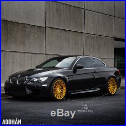 19X8.5 19X9.5 +15 AodHan LS001 5X120 Gold Wheel Fit BMW E60 F10 528 530 535 550