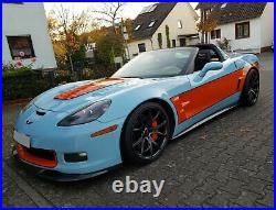 19 20 Varro Vd01 Black Wheels Corvette C6 C7 Z06 Zr1 Gransport 19x10 20x12