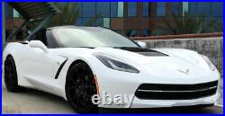 19 20 Varro Vd01 Black Wheels Corvette C6 C7 Z06 Zr1 Gransport 19x10 20x12