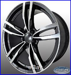 19 New Bmw M3 M4 Style Black Staggered Wheels Rims Fits 1 3 4 5 Series 5468