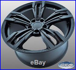 19 NEW M6 STYLE STAGGERED BLACK WHEELS RIMS FITS BMW 1 2 3 4 5 6 SERIES 5456 MB