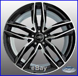19 Rs6 Avant Style Black Wheels Rims Fit Audi A3 A4 A6 A8 S3 S4 S6 Q3 1196 Bm