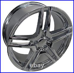 19 Wheel Rim Fits Mercedes Chrome S550 CLS450 CLS63 C250 SL55 SL63 SL400 SL500 19 Wheel Rim Fits Mercedes Chrome S550 CLS450 CLS63 C250 SL55 SL63 SL400 SL500
