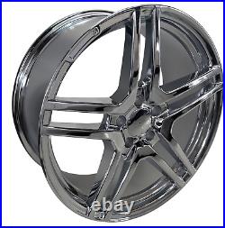 19 Wheel Rim Fits Mercedes Chrome S550 CLS450 CLS63 C250 SL55 SL63 SL400 SL500 19 Wheel Rim Fits Mercedes Chrome S550 CLS450 CLS63 C250 SL55 SL63 SL400 SL500