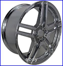 19 Wheel Rim Fits Mercedes Chrome S550 CLS450 CLS63 C250 SL55 SL63 SL400 SL500 19 Wheel Rim Fits Mercedes Chrome S550 CLS450 CLS63 C250 SL55 SL63 SL400 SL500