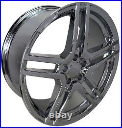 19 Wheel Rim Fits Mercedes Chrome S550 CLS450 CLS63 C250 SL55 SL63 SL400 SL500 19 Wheel Rim Fits Mercedes Chrome S550 CLS450 CLS63 C250 SL55 SL63 SL400 SL500