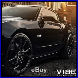 19 Xo Verona Black Concave Wheels Rims Fits Ford Mustang