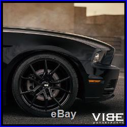 19 Xo Verona Black Concave Wheels Rims Fits Ford Mustang