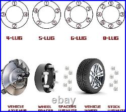 1.5 6x135 Hubcentric Wheel Spacers 14x1.5 For 2015-2023 Ford F150 Expedition 1.5 6x135 Hubcentric Wheel Spacers 14x1.5 For 2015-2023 Ford F150 Expedition