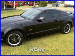 2005-2014 Mustang GT or V6 Wheel Center Cap Spinners, Pony & Tribar Set of 4
