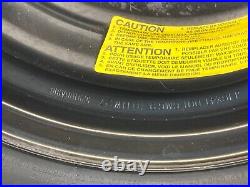 2006-2014 Hyundai Sonata Emergency Compact Donut Spare Tire 16 T125/80/D16 R16 2006-2014 Hyundai Sonata Emergency Compact Donut Spare Tire 16 T125/80/D16 R16