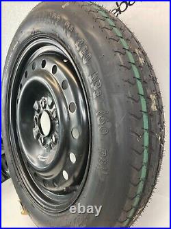 2008-2010 Chrysler 300 Wheel Rim Emergency Spare Tire Compact Donut T135/90D17 2008-2010 Chrysler 300 Wheel Rim Emergency Spare Tire Compact Donut T135/90D17