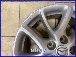 2012-2013 Mazda 3 Silver 16x6 Alloy Wheel Rim 10 Spoke Oem