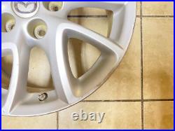 2012-2013 Mazda 3 Silver 16x6 Alloy Wheel Rim 10 Spoke Oem
