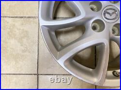 2012-2013 Mazda 3 Silver 16x6 Alloy Wheel Rim 10 Spoke Oem