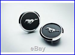 2013-2014 Ford Mustang Wheel Center Caps with Pony Logo witho Tri-bar Set Of 4 OEM