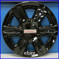 2014-2017 GMC Terrain SLE / SLT 17 GLOSS BLACK Wheel Skins # 7564-GB SET/4 NEW 2014-2017 GMC Terrain SLE / SLT 17 GLOSS BLACK Wheel Skins # 7564-GB SET/4 NEW