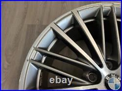 2017 -2020 BMW 530i 530e 540i Rear Wheel Rim 19x9 Factory OEM 86334 with Cap Grey 2017 -2020 BMW 530i 530e 540i Rear Wheel Rim 19x9 Factory OEM 86334 with Cap Grey