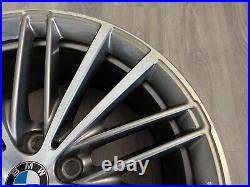 2017 -2020 BMW 530i 530e 540i Rear Wheel Rim 19x9 Factory OEM 86334 with Cap Grey 2017 -2020 BMW 530i 530e 540i Rear Wheel Rim 19x9 Factory OEM 86334 with Cap Grey