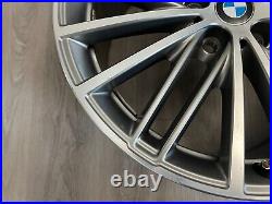2017 -2020 BMW 530i 530e 540i Rear Wheel Rim 19x9 Factory OEM 86334 with Cap Grey 2017 -2020 BMW 530i 530e 540i Rear Wheel Rim 19x9 Factory OEM 86334 with Cap Grey