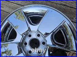 20 Chevrolet Silverado 1500 Tahoe Chrome Clad Used Wheel Rim Factory Oem 5417
