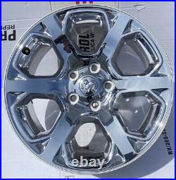 20 Dodge Ram 1500 Chrome Clad 2013-18 Original Oem Wheel Rim 1ub19trmac 2454 20 Dodge Ram 1500 Chrome Clad 2013-18 Original Oem Wheel Rim 1ub19trmac 2454