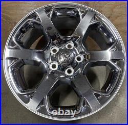20 Dodge Ram 1500 Chrome Clad 2013-18 Original Oem Wheel Rim 1ub19trmac 2454 20 Dodge Ram 1500 Chrome Clad 2013-18 Original Oem Wheel Rim 1ub19trmac 2454