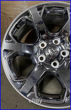 20 Dodge Ram 1500 Chrome Clad 2013-18 Original Oem Wheel Rim 1ub19trmac 2454 20 Dodge Ram 1500 Chrome Clad 2013-18 Original Oem Wheel Rim 1ub19trmac 2454