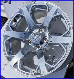 20 Dodge Ram 1500 Chrome Clad 2013-18 Original Oem Wheel Rim 1ub19trmac 2454 20 Dodge Ram 1500 Chrome Clad 2013-18 Original Oem Wheel Rim 1ub19trmac 2454