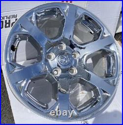 20 Dodge Ram 1500 Chrome Clad 2013-18 Original Oem Wheel Rim 1ub19trmac 2454 20 Dodge Ram 1500 Chrome Clad 2013-18 Original Oem Wheel Rim 1ub19trmac 2454