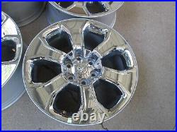 20 Dodge Ram 1500 Factory Wheel Rim Chrome Clad 6 Lug New 2020 2022 Single 1