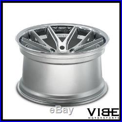 20 Ferrada Fr2 Silver Concave Wheels Rims Fits Dodge Challenger Rt Se