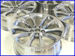 20 Inch Cadillac Ct6 Xts Cts 2008 2019 20 Factory Oem Wheels Rims Set Polished