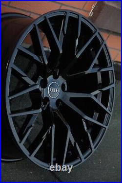 20 Inch Rims Fit Audi A8 A7 A6 Q7 Q5 S7 S6 S5 Sq7 Sq5 S Line Gloss Black Wheels