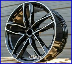20 Inch Wheels For Audi A4 A5 S4 S5 A7 A8 Q5 20x9.0 +35 5x112 Rims Set 4