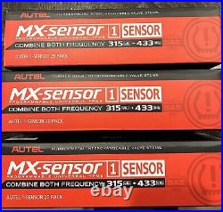 20 Pack Autel TPMS MX-Sensor 315MHz & 433MHz Tire Pressure Sensors 300060 METAL