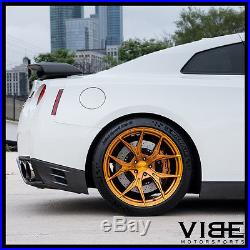 20 Rohana Rfx5 Gold Forged Concave Wheels Rims Fits Nissan Gt-r