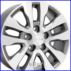 20 Wheels For Toyota Land Cruiser Sequoia Tundra 20x8 Inch Rims Set (4)