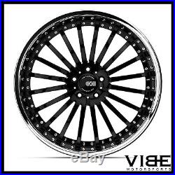 20 Xo New York Black Concave Wheels Rims Fits Bmw E70 X5