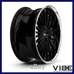 20 Xo New York Black Concave Wheels Rims Fits Bmw E70 X5