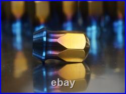 20 set Titanium Wheel Lug Nut nuts 14x1.5 19 60 cone Closed End 20 set Titanium Wheel Lug Nut nuts 14x1.5 19 60 cone Closed End