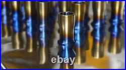 20pcs locking set Titanium Lug Wheel Nut 12x1.5 Rotating Floating Titanium Seat 20pcs locking set Titanium Lug Wheel Nut 12x1.5 Rotating Floating Titanium Seat