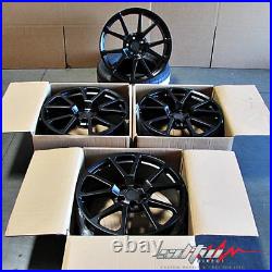 20x8.5 / 20x10 5X120 Black Wheels For Cadillac CTS CTS-V 20 Inch 2008-2016